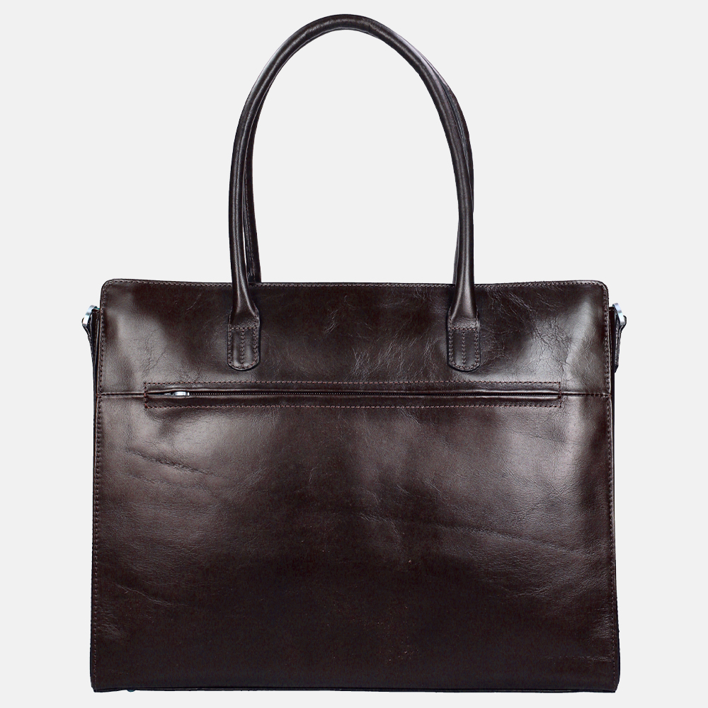 Claudio Ferrici Classico shopper 13.3 inch testa bij Duifhuizen