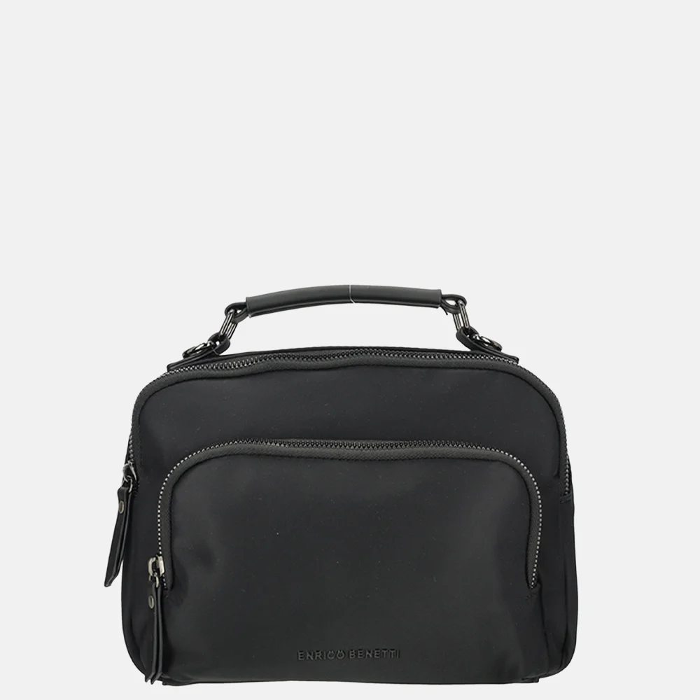Enrico Benetti Caroline crossbody 3rits zwart bij Duifhuizen