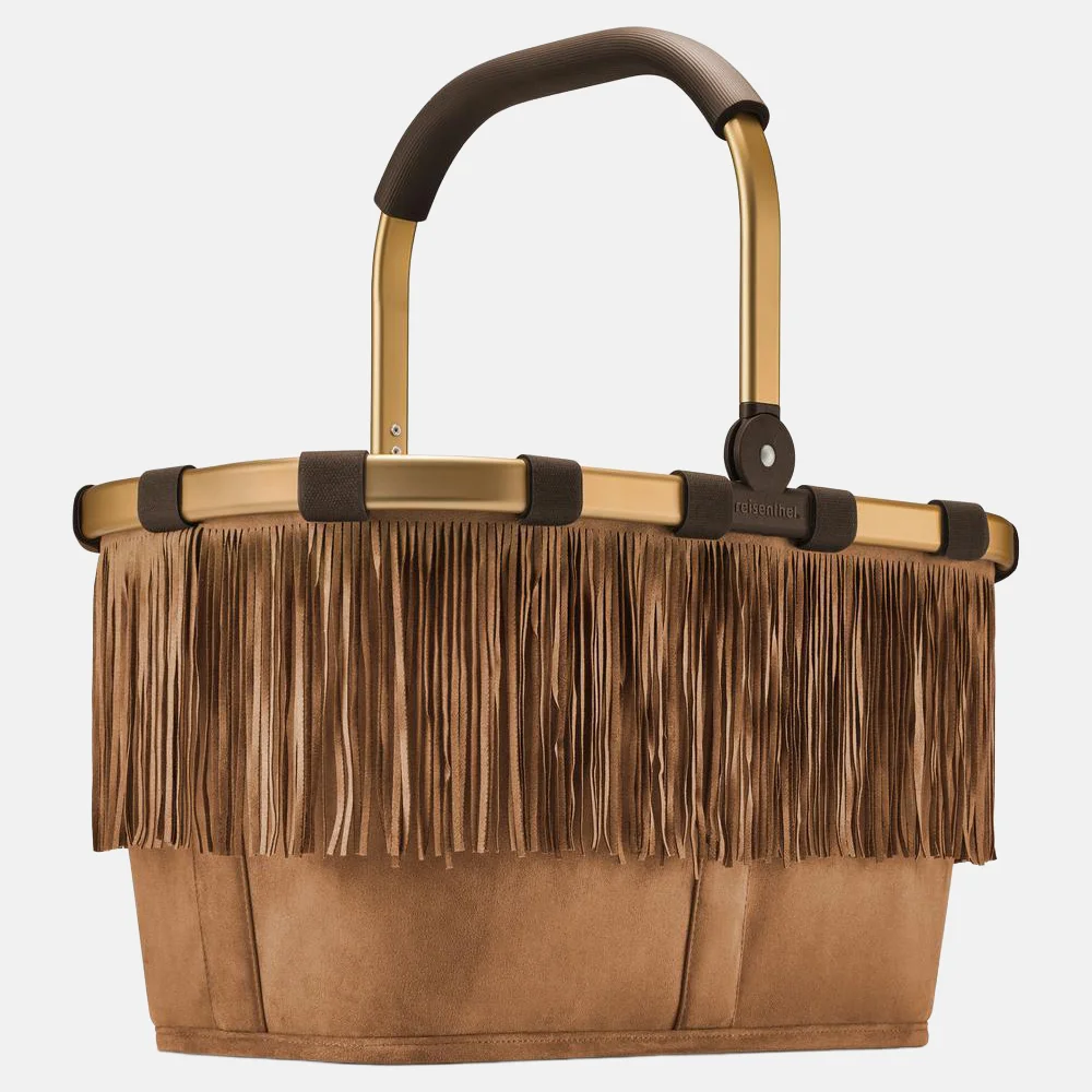 Reisenthel Western shopper franjes cognac bij Duifhuizen
