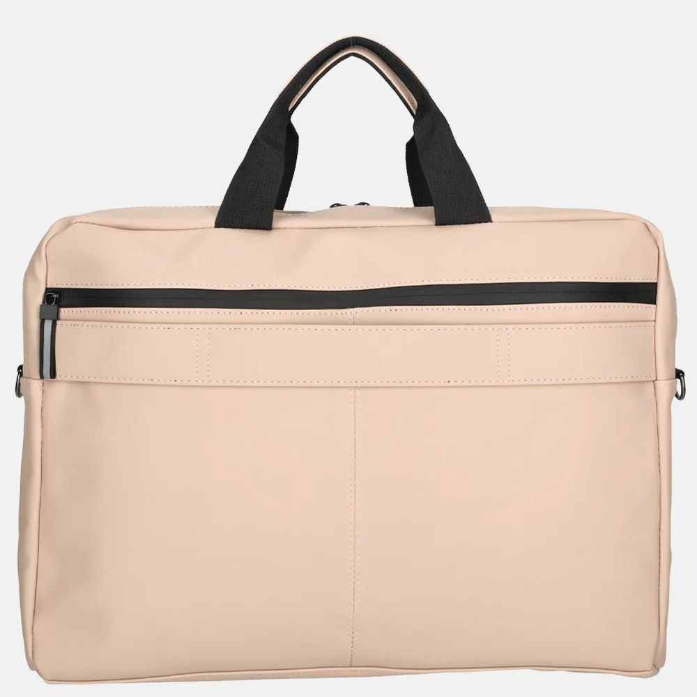 Enrico Benetti Bergen laptoptas 17 inch misty pink bij Duifhuizen