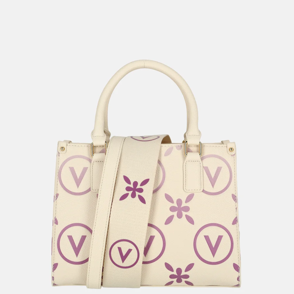Valentino Bags Samba Re handtas print ecru/rosa bij Duifhuizen
