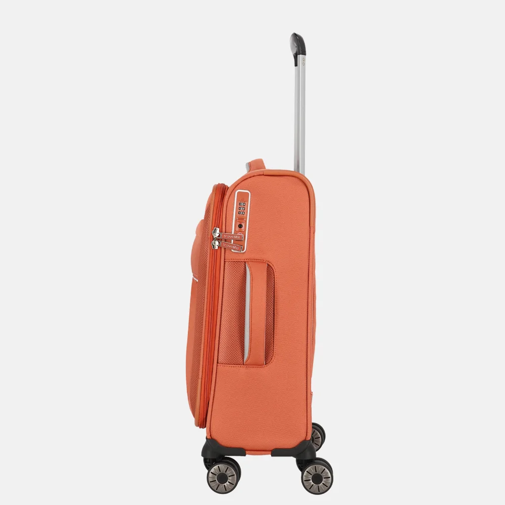 Travelite Miigo handbagage koffer 55 cm copper/chuntey bij Duifhuizen