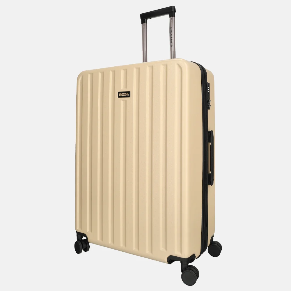 Enrico Benetti Portland kofferset 3-delig beige bij Duifhuizen