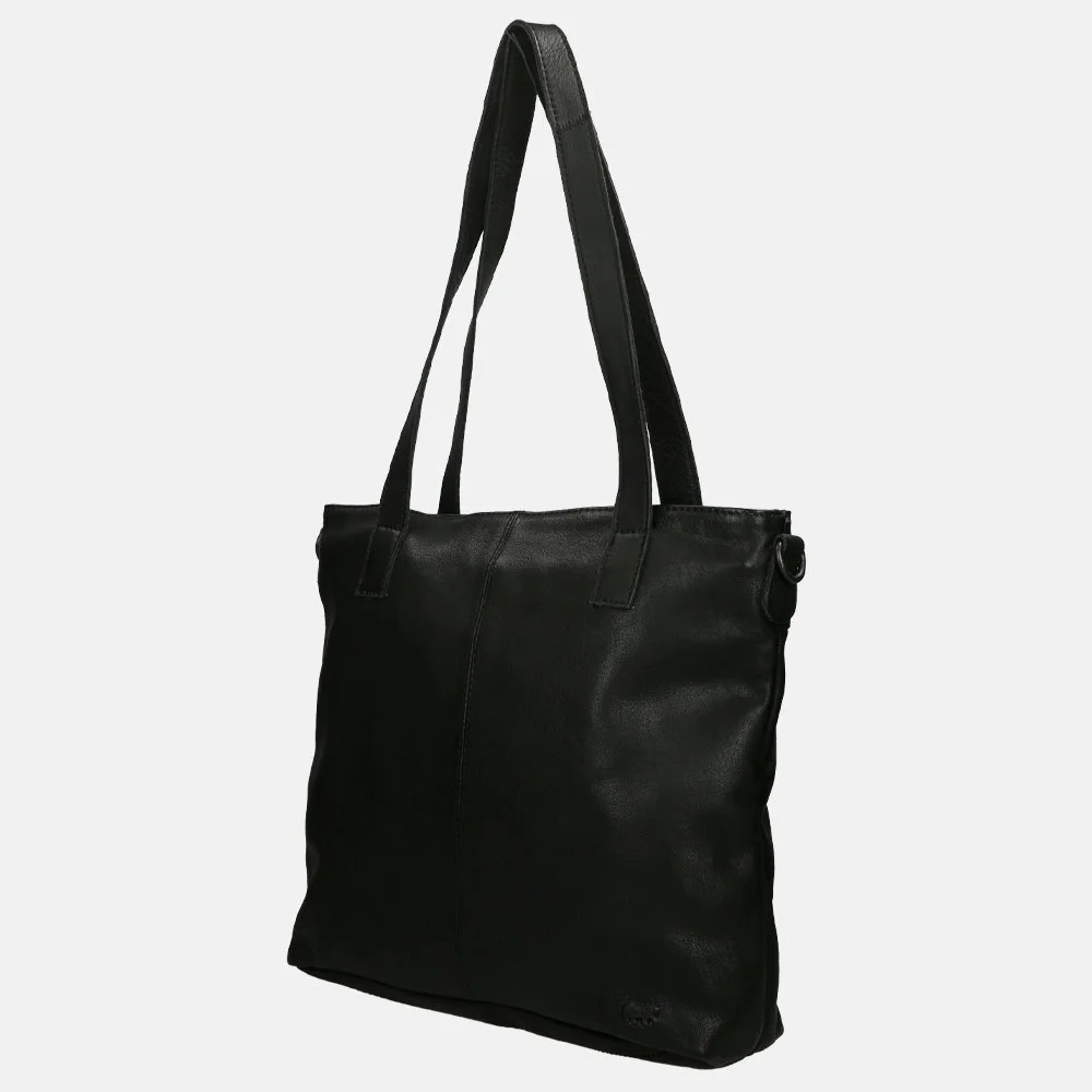 Bear Design Jilke shopper M black bij Duifhuizen