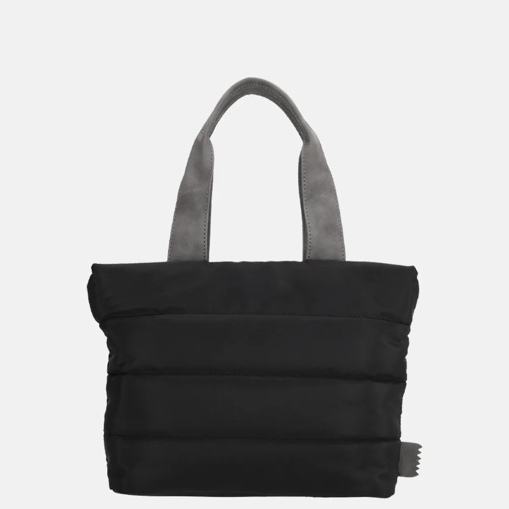 Zebra Trends Elske puffy handtas S zwart bij Duifhuizen