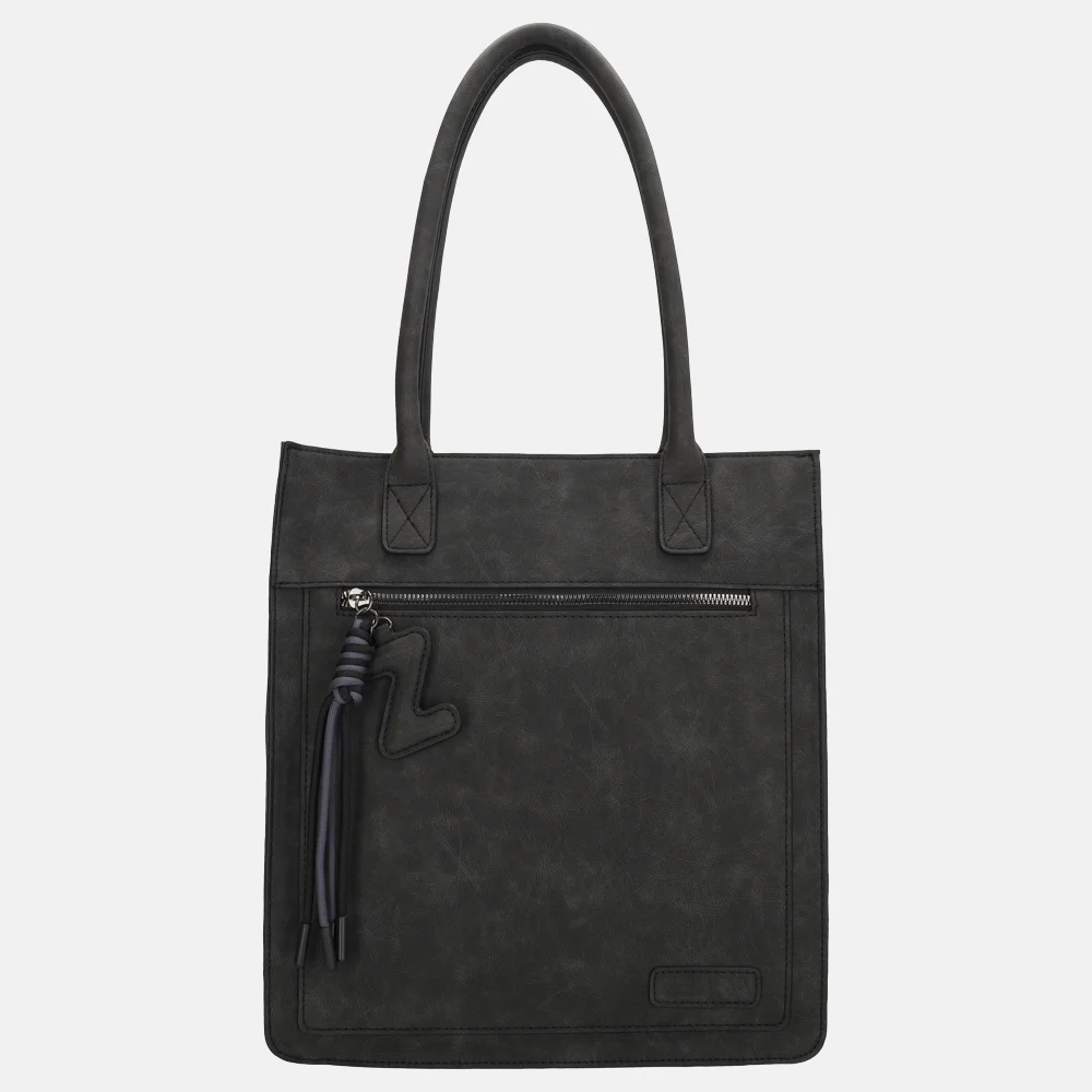 Zebra Trends Rosalyn shopper zwart bij Duifhuizen