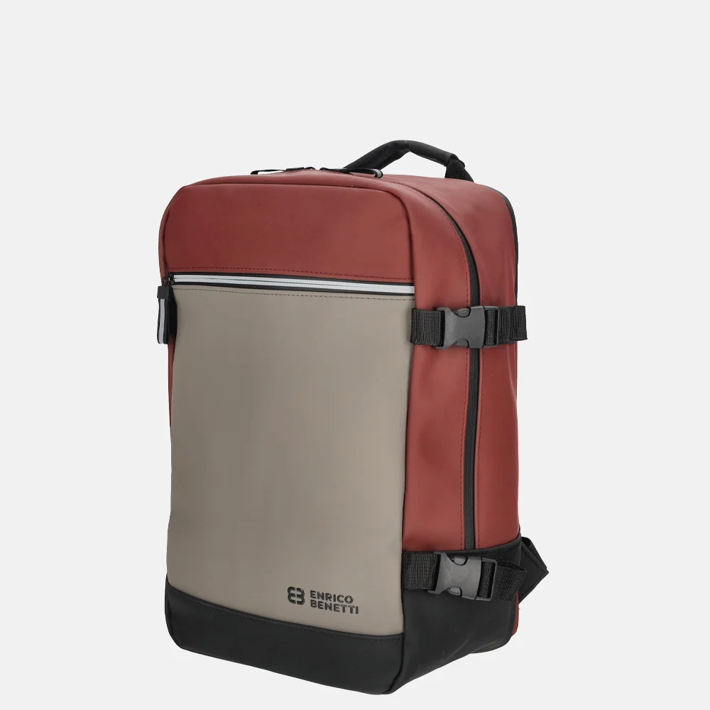Enrico Benetti Bergen underseater taupe-burgundy bij Duifhuizen