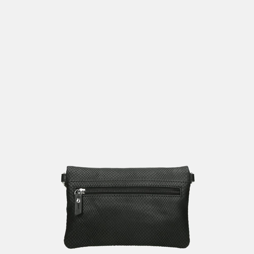 Loulou Essentiels Queen crossbody tas black bij Duifhuizen