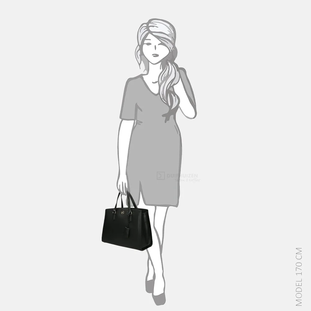 Michael Kors Chantal handtas black bij Duifhuizen