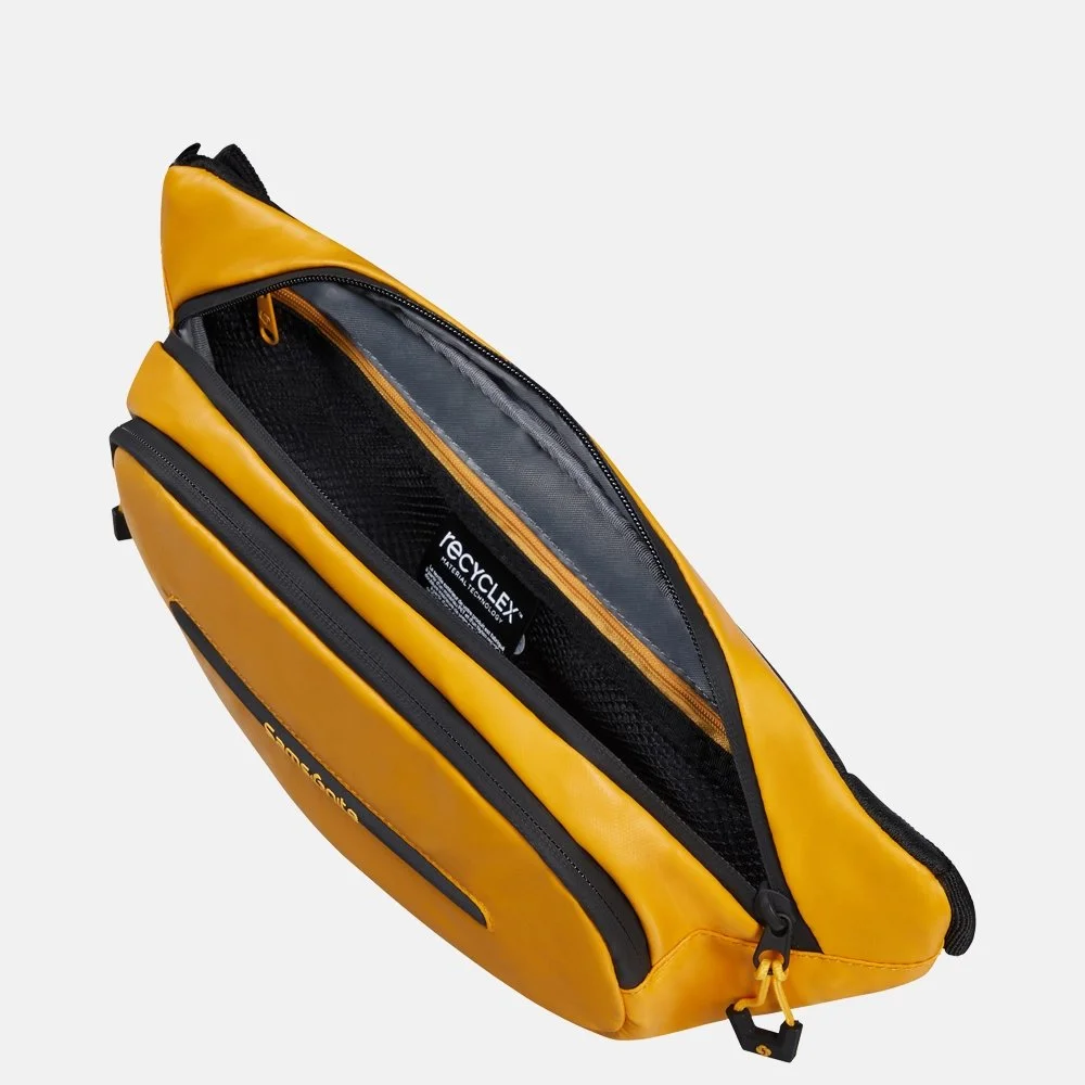 Samsonite Ecodiver heuptas yellow bij Duifhuizen