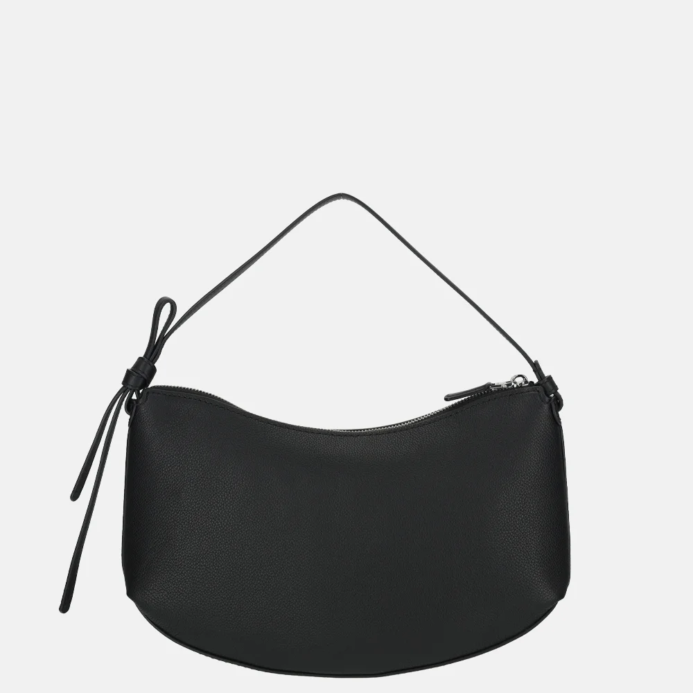 Kate Spade Loop schoudertas pebbled leather black bij Duifhuizen