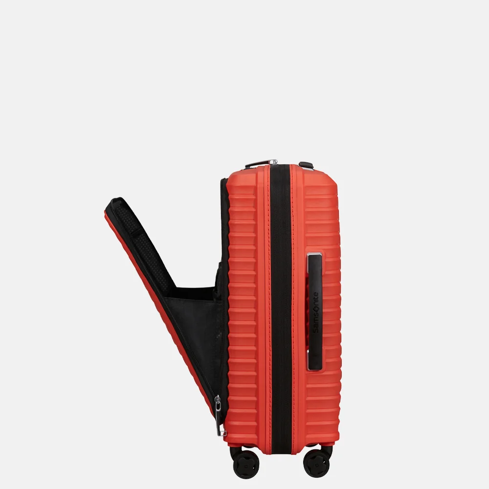 Samsonite Upscape Frontpocket handbagage koffer 55 cm lava bij Duifhuizen