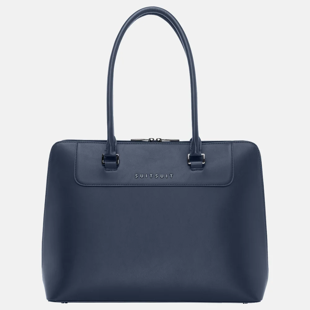 Suitsuit Mystique laptoptas 16 inch midnight blue bij Duifhuizen