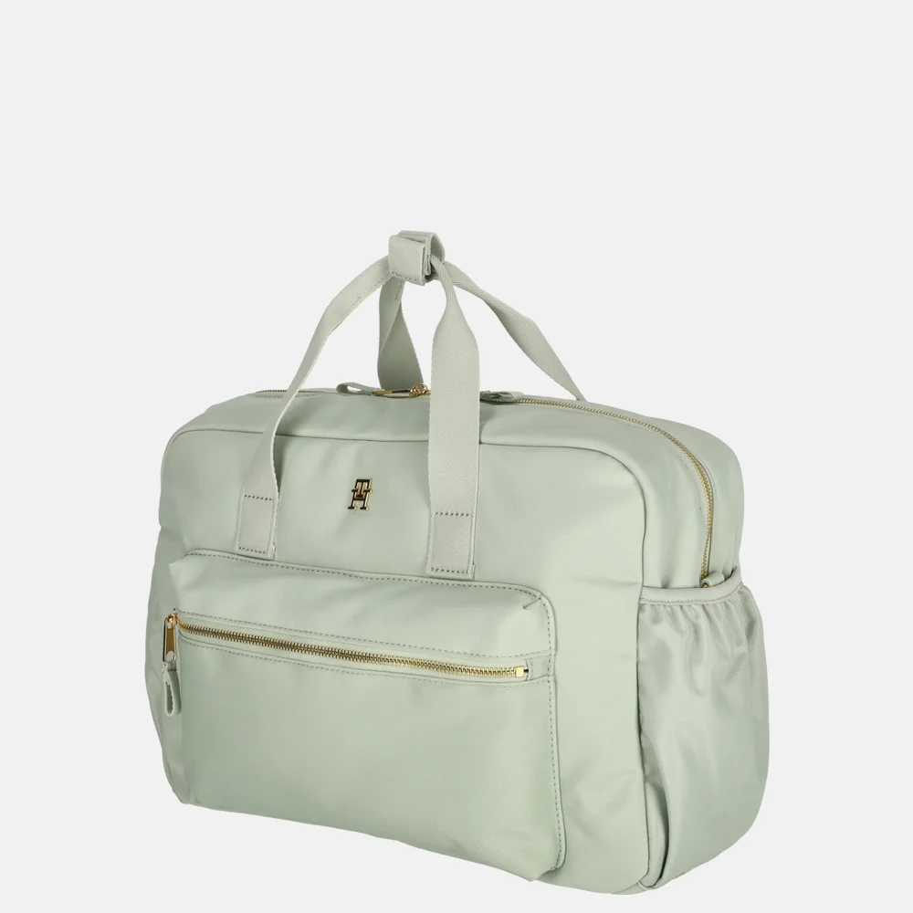 Tommy Hilfiger Essential luiertas misty sage bij Duifhuizen