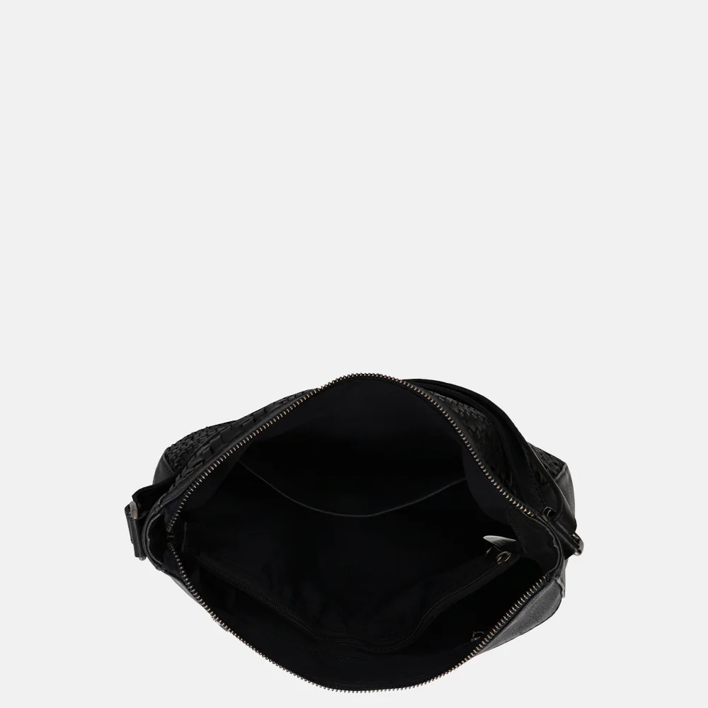 Hide & Stitches buideltas M zwart bij Duifhuizen