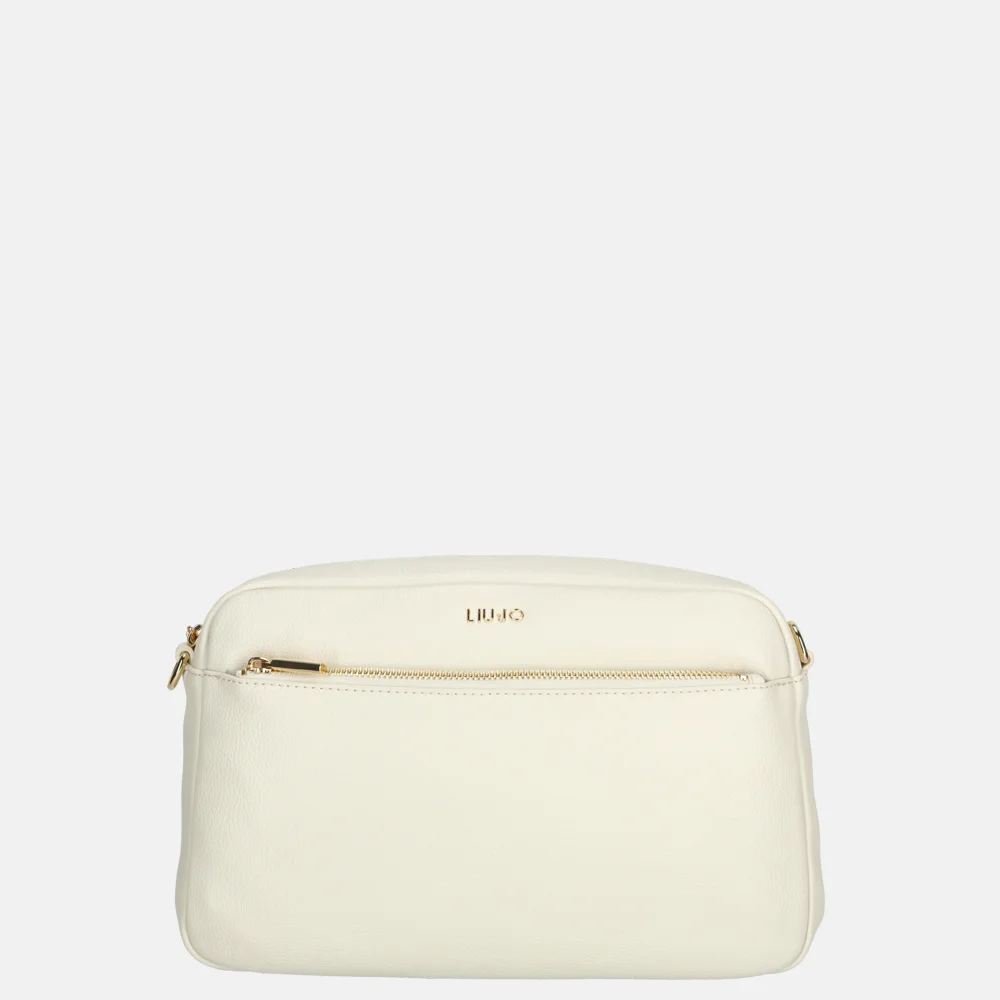 Liu Jo camera case crossbody tas cream bij Duifhuizen