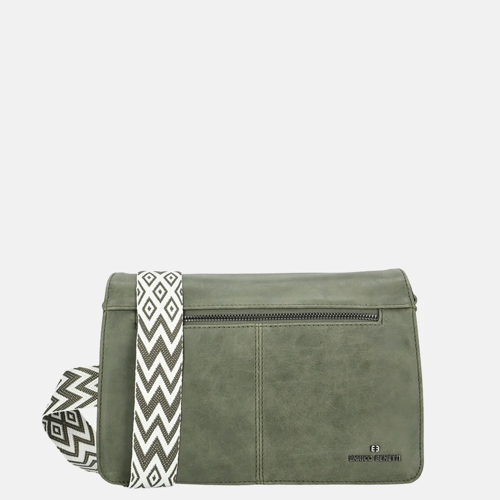 Enrico Benetti Stacey crossbody tas olijfgroen