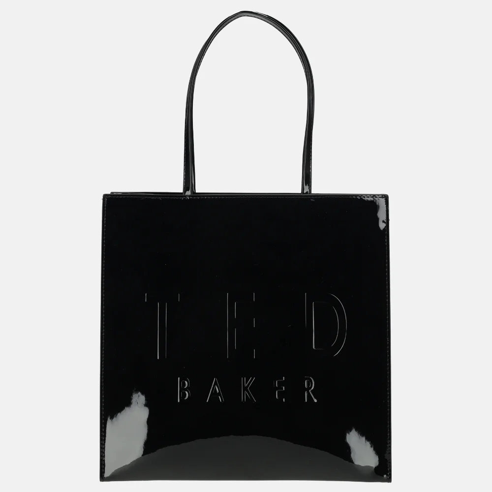 Ted Baker Iconny shopper + fashion band black bij Duifhuizen