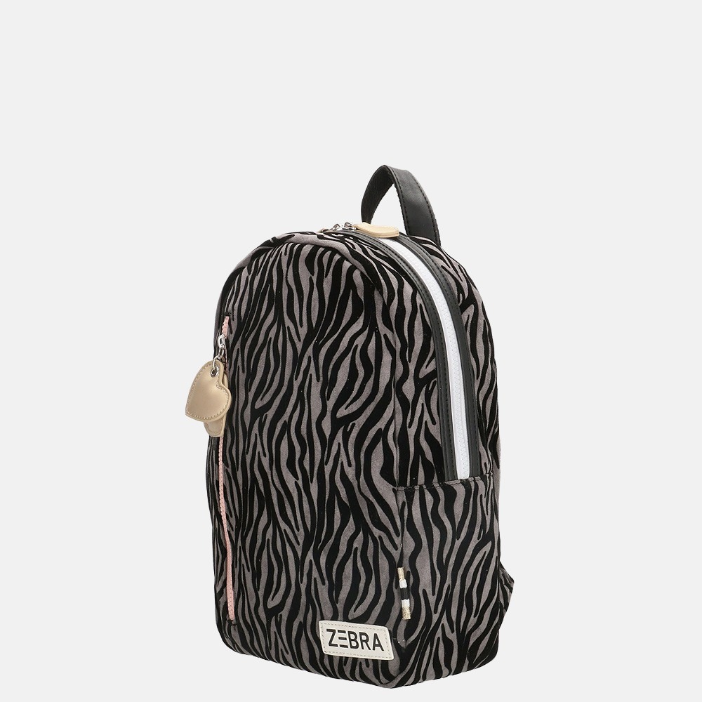 Zebra Trends kinderrugzak M zebra grey bij Duifhuizen