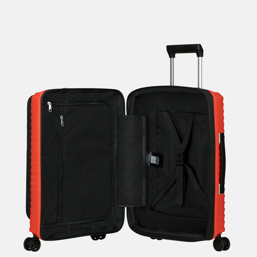 Samsonite Upscape Frontpocket handbagage koffer 55 cm lava bij Duifhuizen