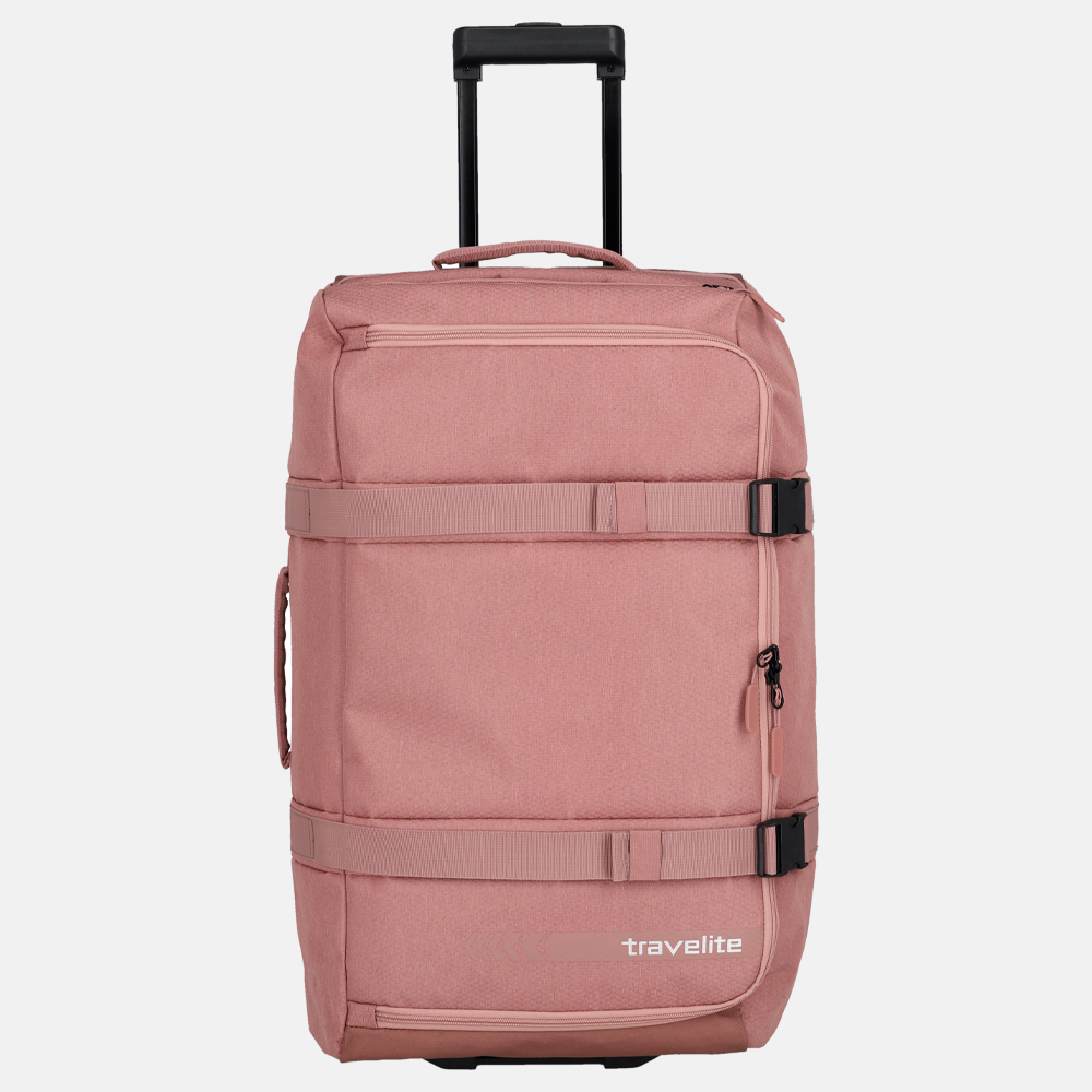 Travelite Kick Off Wheeled Duffle L reistas rose