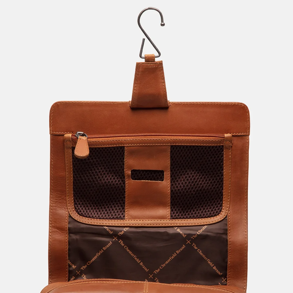Chesterfield Rosario toilettas cognac bij Duifhuizen