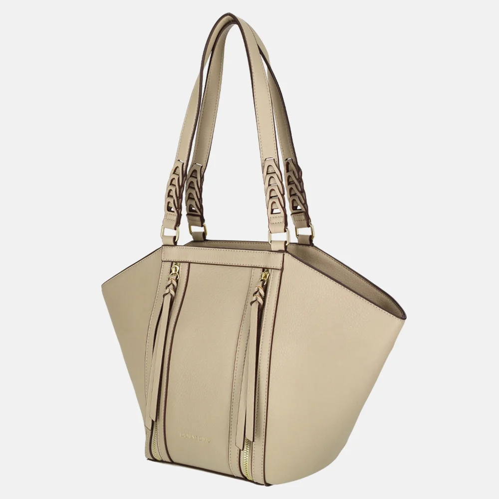 Laurent David Katty shopper taupe bij Duifhuizen