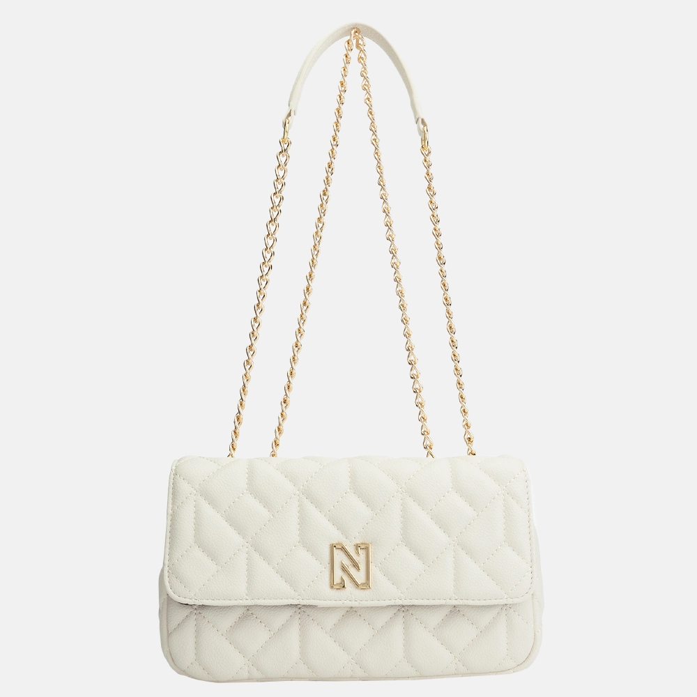 NIKKIE Ann Midibag schoudertas cream