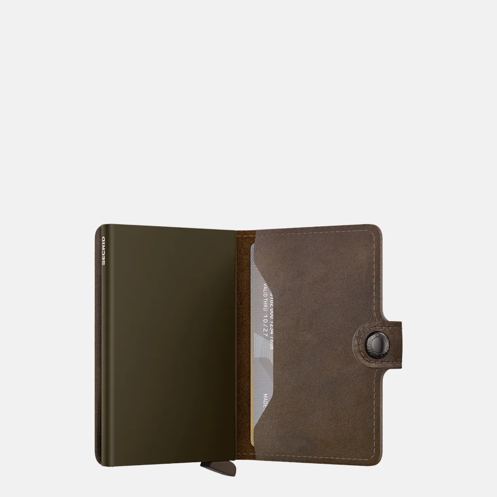 Secrid Miniwallet vintage oak bij Duifhuizen