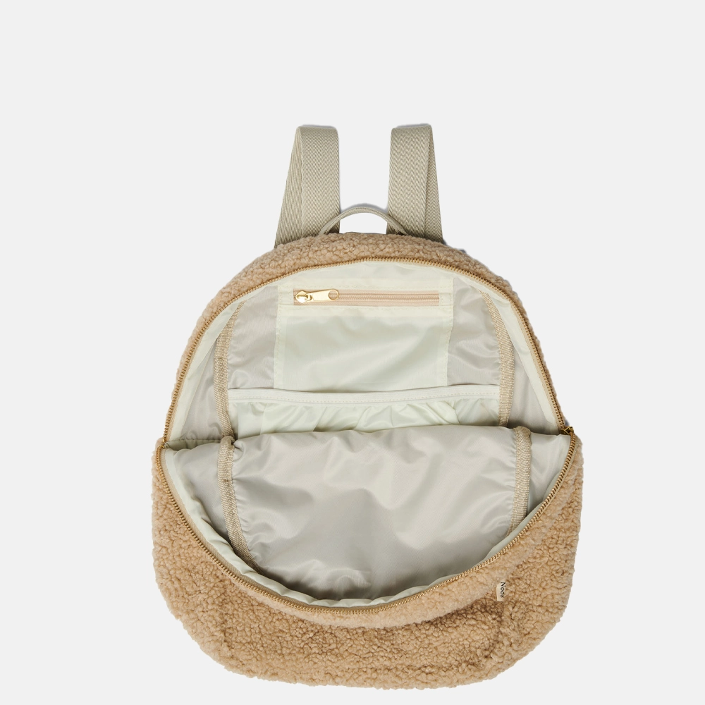 Studio Noos Chunky Midi teddy kinderrugzak ecru bij Duifhuizen