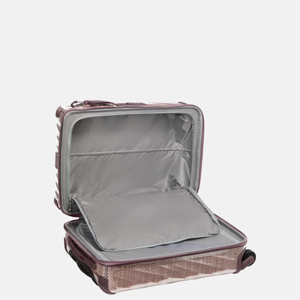 Tumi 19 Degree Lite International handbagage koffer 55cm titanium bij Duifhuizen