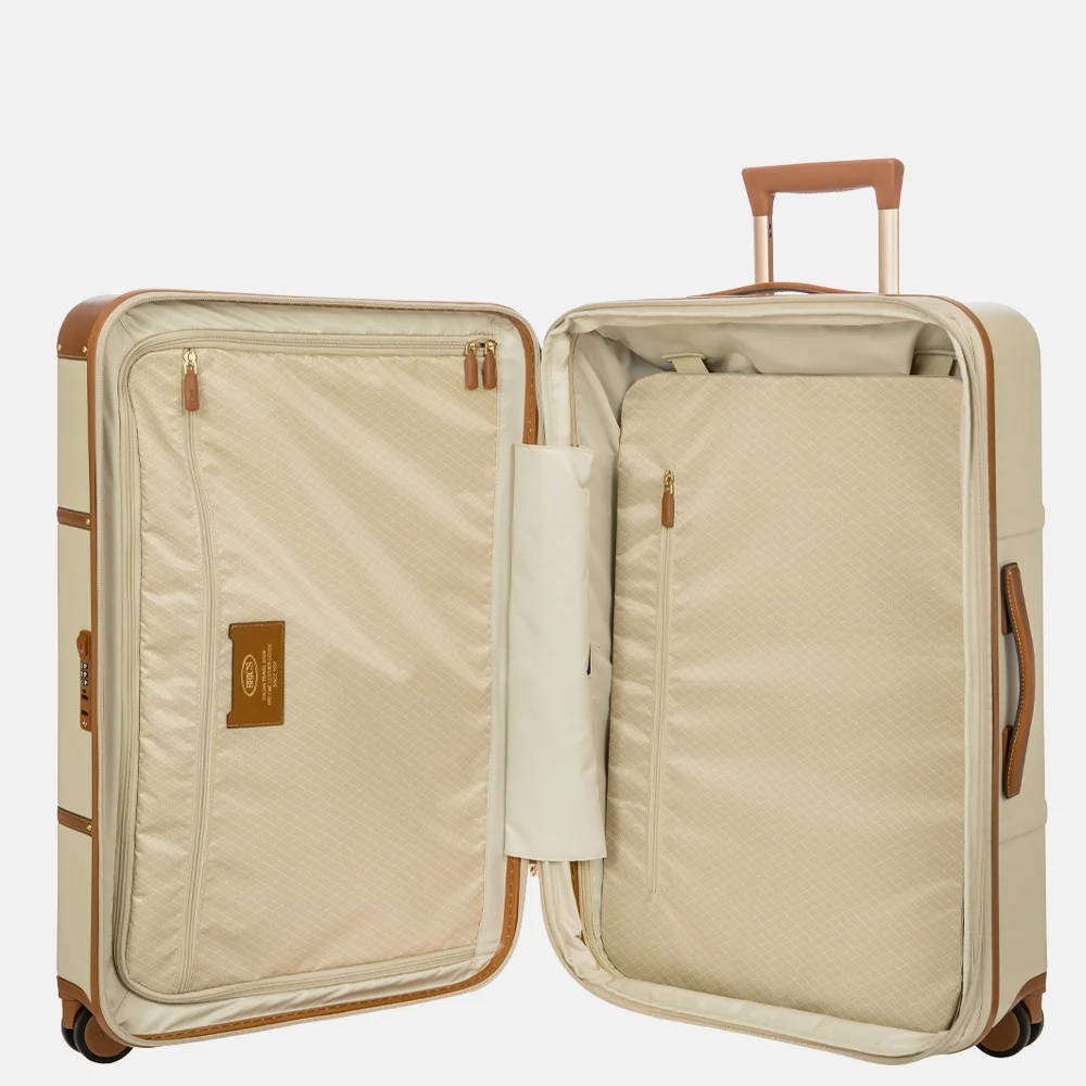 Bric's Bellagio trolley reiskoffer 70,5 cm cream bij Duifhuizen