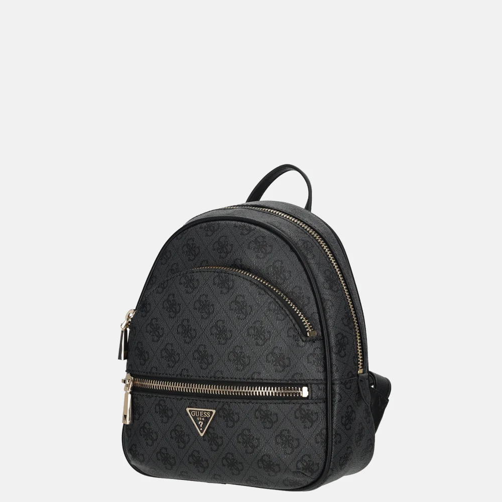 Guess Manhatten II rugzak Coal Logo bij Duifhuizen