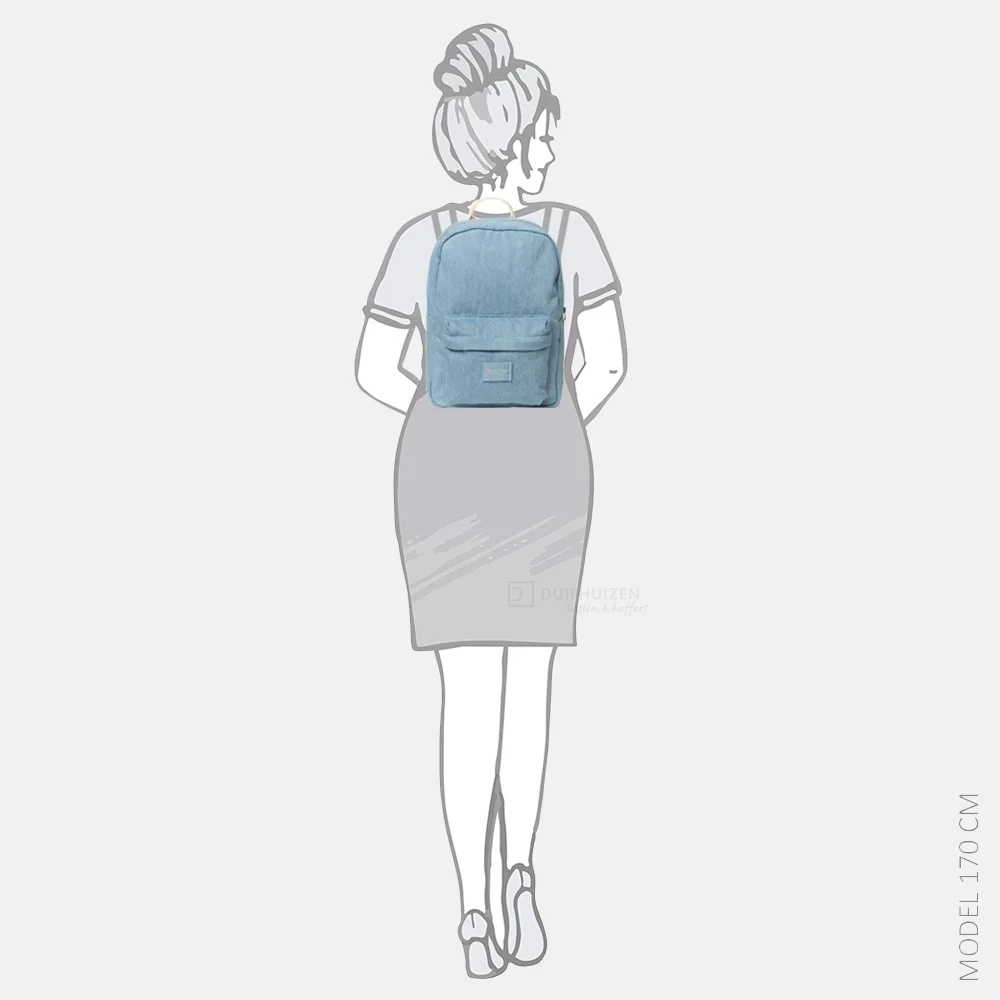 Studio Noos Denim solid kinderrugzak denim bij Duifhuizen