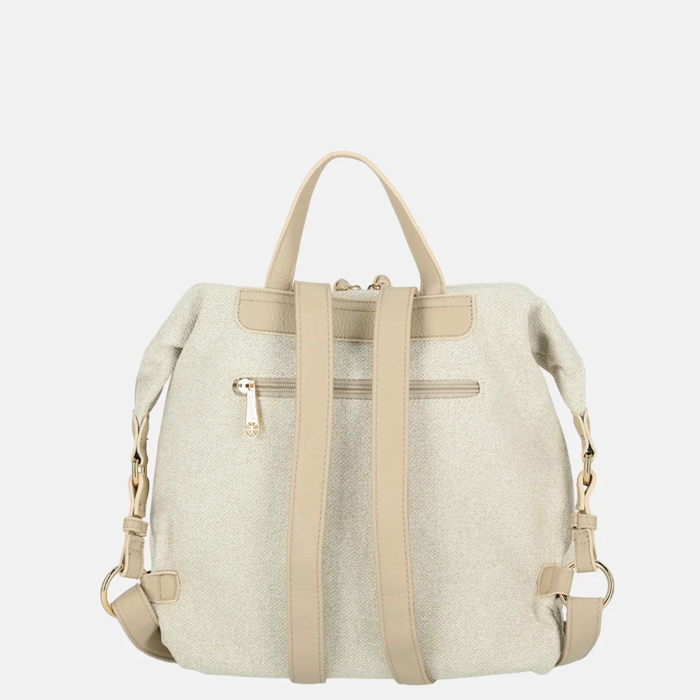 Firenze rugzak beige/beige bij Duifhuizen