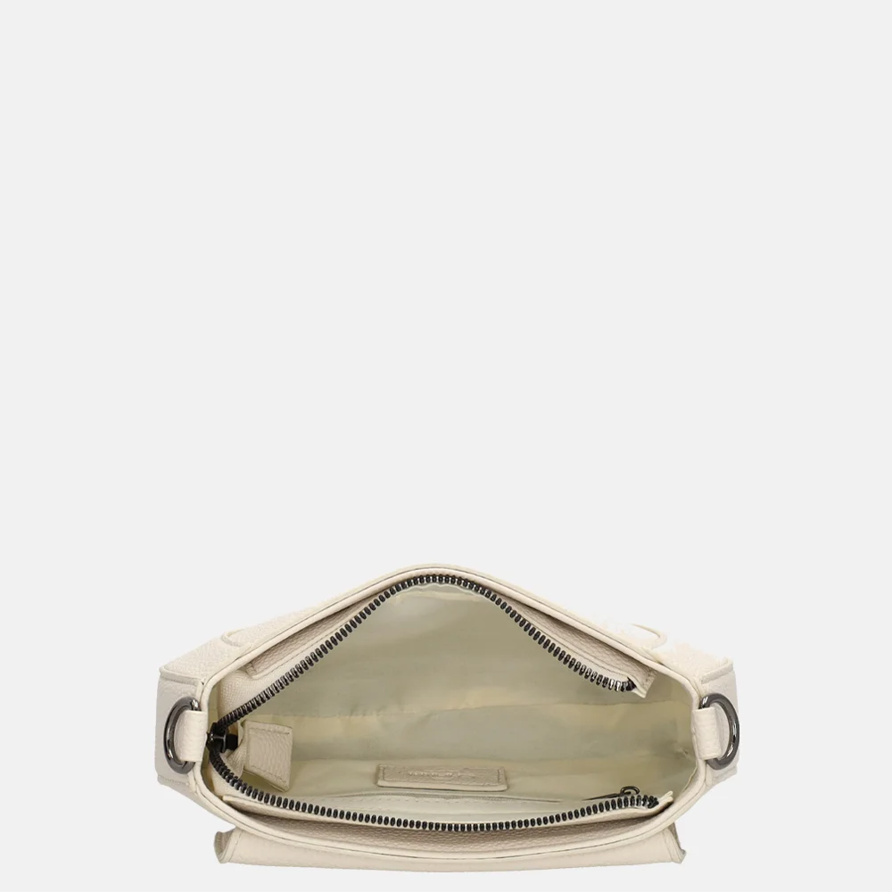 Charm London Montmartre crossbody tas creme bij Duifhuizen