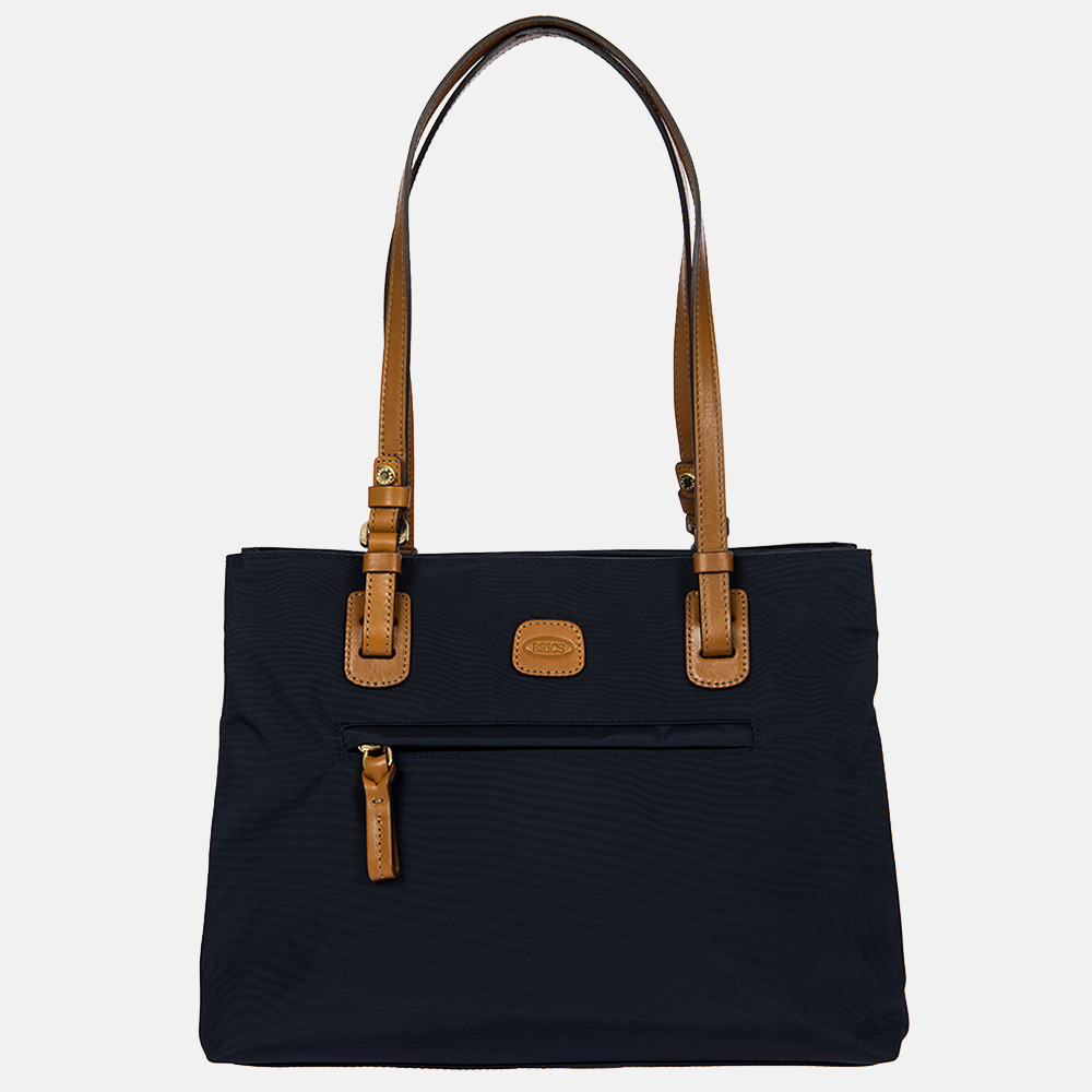 Bric's X-bag shopper ocean blue bij Duifhuizen