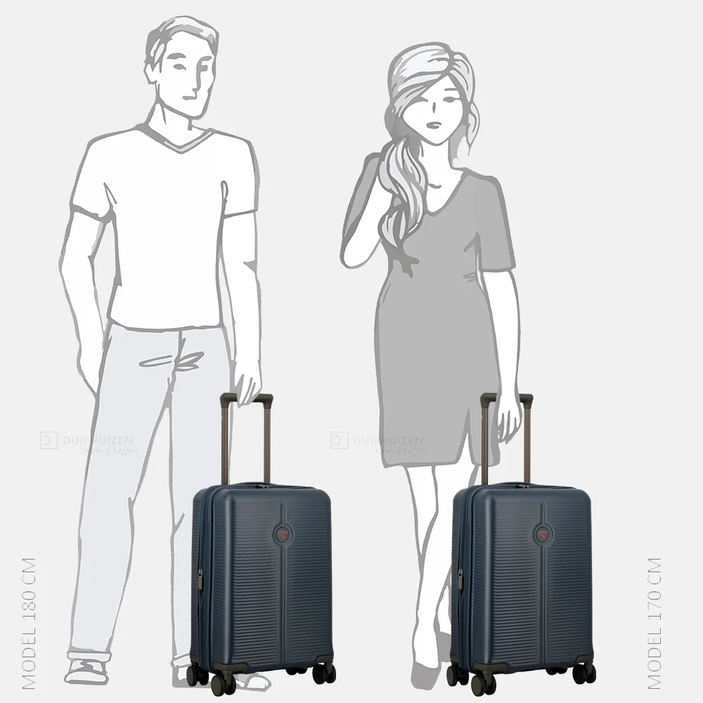 Jump Breed handbagage koffer 55 cm marine bij Duifhuizen