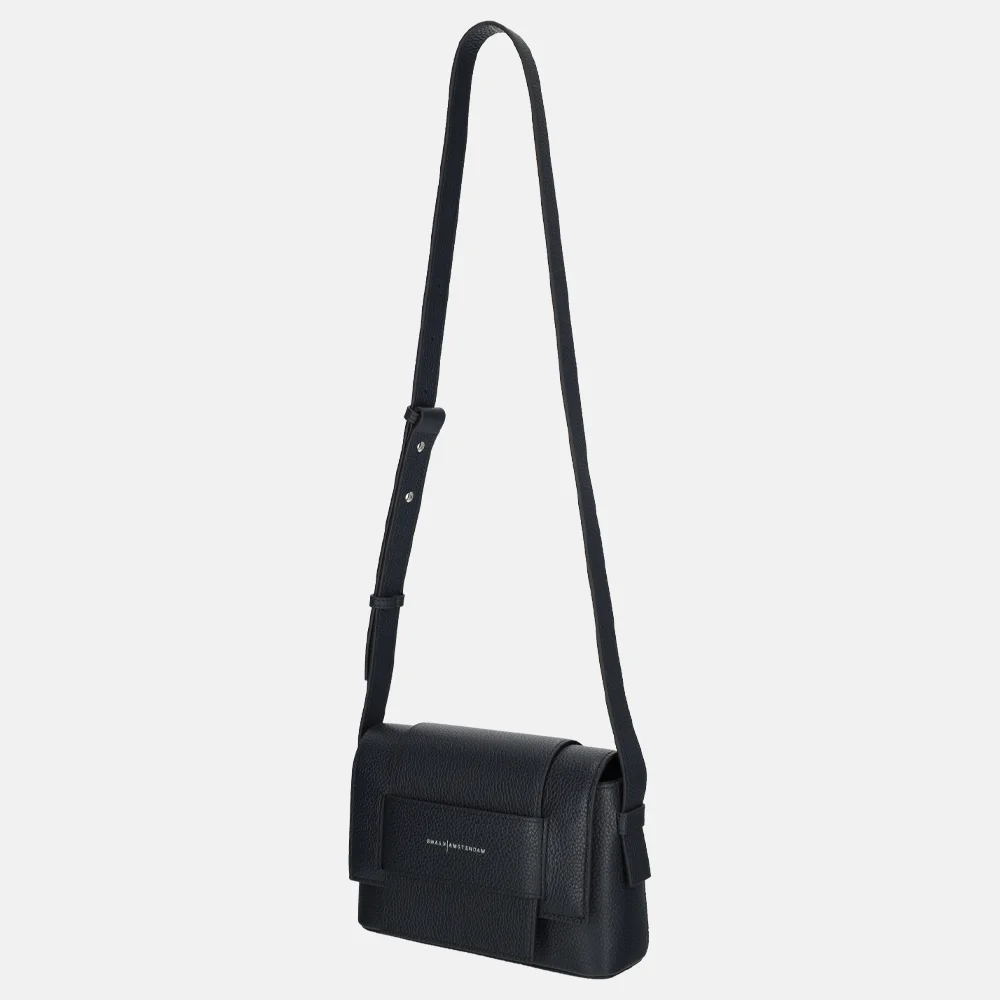 Smaak Amsterdam Megan crossbody tas navy bij Duifhuizen