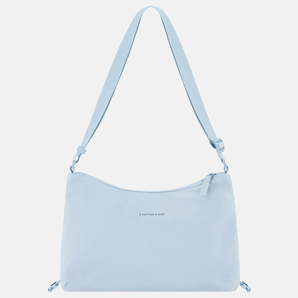 Kapten & Son Skara crossbody tas small sky blue bij Duifhuizen