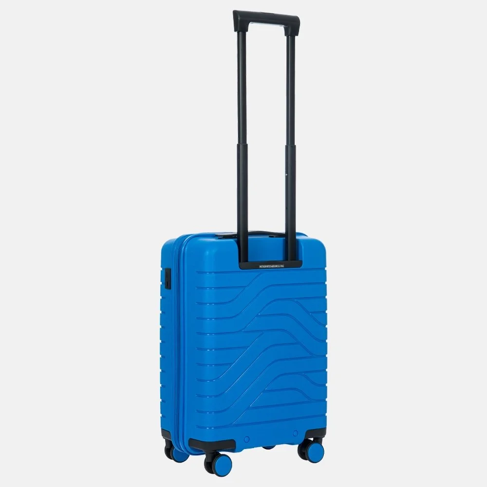 Bric's Ulisse  Expandable handbagage koffer 55 cm electric blue bij Duifhuizen