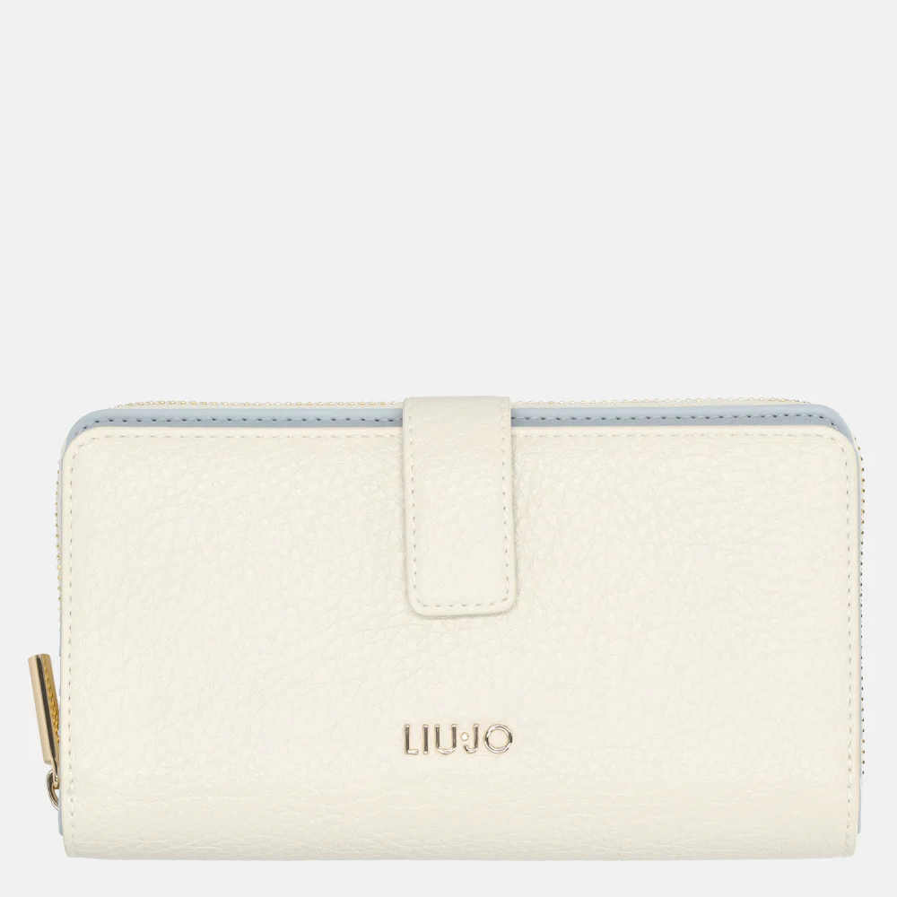 Liu Jo Caliwen ritsportemonnee ziparound XL cream