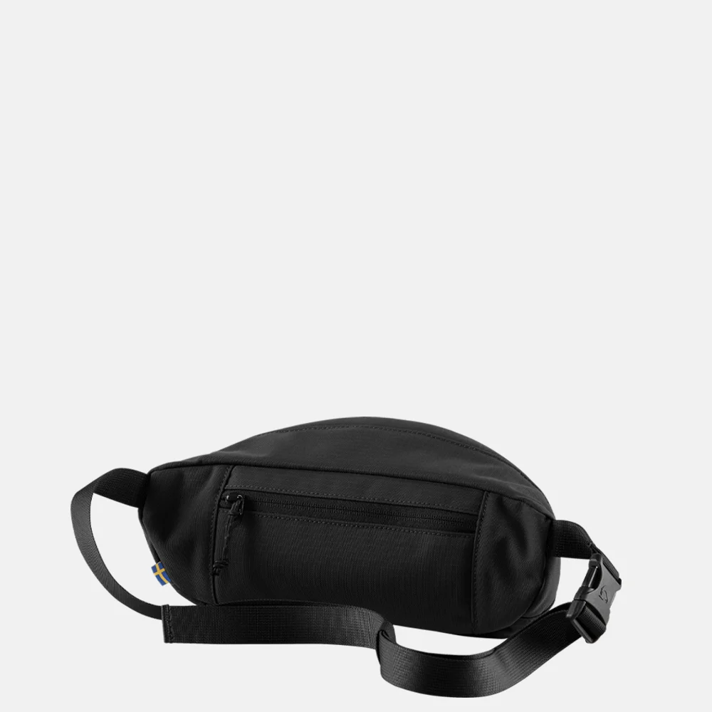 Fjallraven Ulvo heuptas black bij Duifhuizen