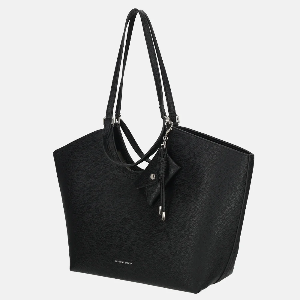 Laurent David Estee handtas/shopper zwart bij Duifhuizen