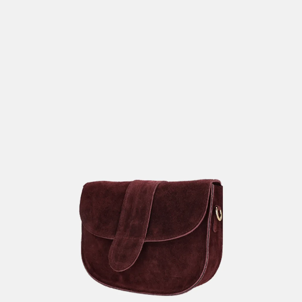 Charm London crossbody tas bordeaux rood bij Duifhuizen