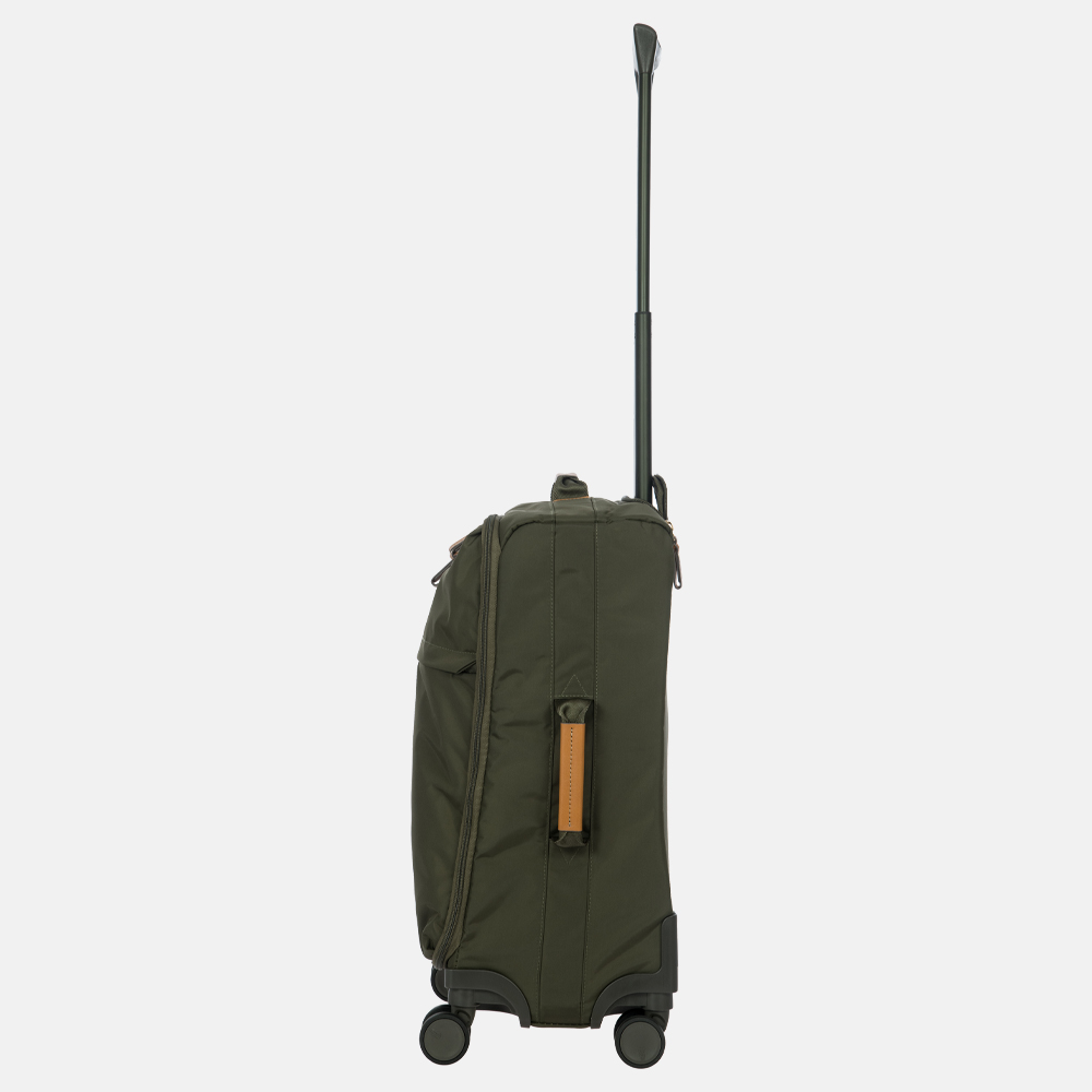 Bric's X-Travel handbagage koffer 55 cm olive bij Duifhuizen