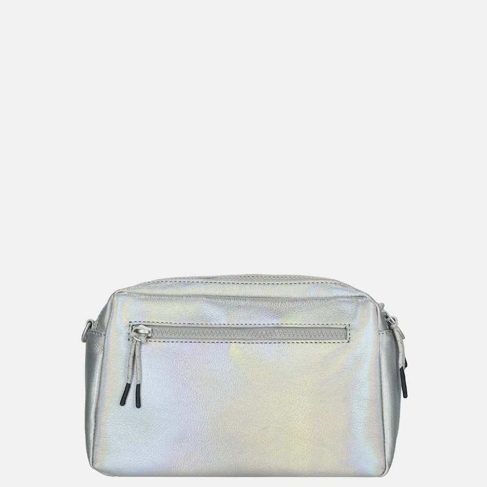 Enrico Benetti Celine crossbody tas metallic silver bij Duifhuizen