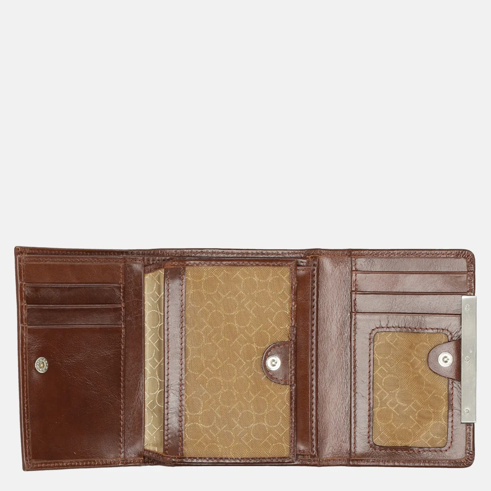 Claudio Ferrici Classico portemonnee S brown bij Duifhuizen