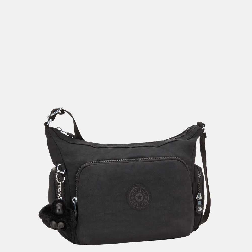 Kipling Gabbie crossbody S black noir bij Duifhuizen