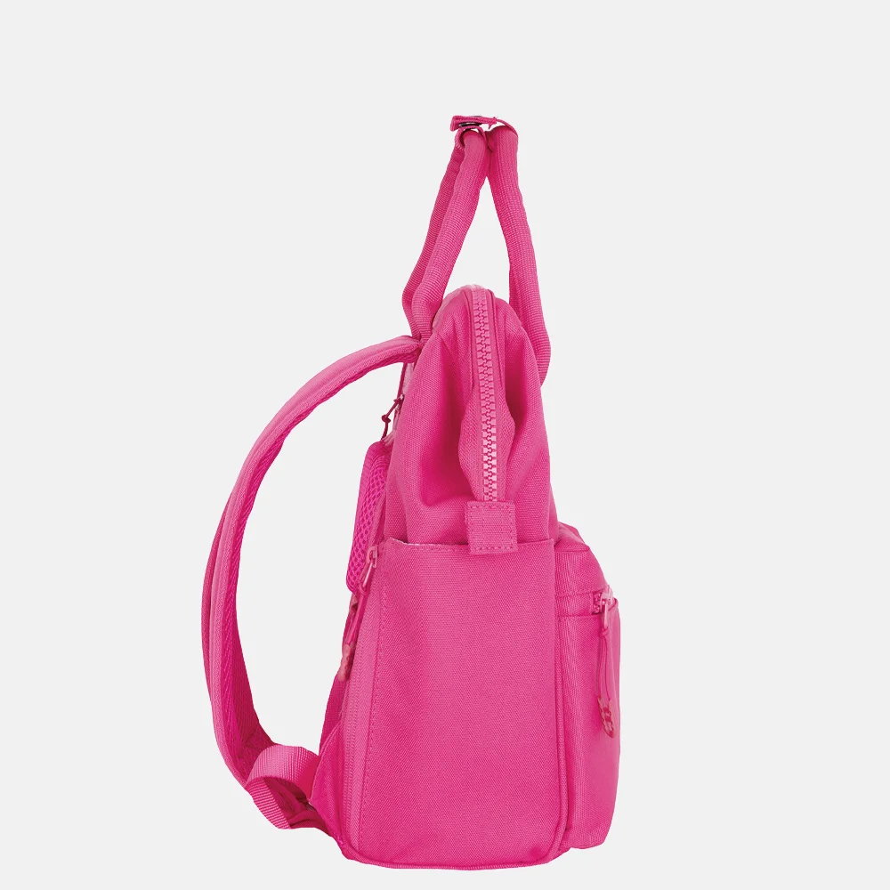 New Rebels Weverly rugzak S ultra pink bij Duifhuizen